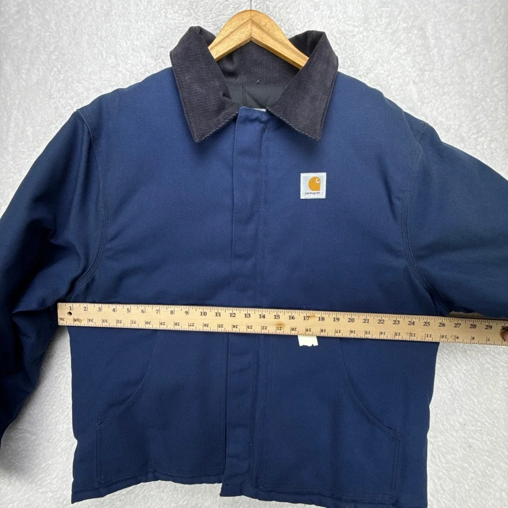 Carhartt Sandstone Jacket Arctic Quilt Lined Mens 50 Tall JQ1902 Navy NWT‎ NOS